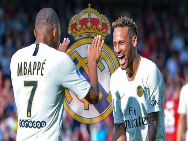 Neymar và Mbappe là những mục tiêu ưu tiên chuyển nhượng hàng đầu của Real Madrid.