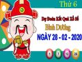 Dự đoán XSBD ngày 28/2/2020 – Dự đoán xổ số Bình Dương thứ 6