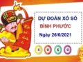 Dự đoán XSBP ngày 26/6/2021 chốt số Bình Phước thứ 7