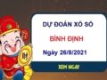 Dự đoán XSBDI ngày 26/8/2021 chốt lô số đẹp đài Bình Định 