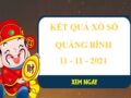 Dự đoán kết quả Xổ Số Quảng Bình 11/11/2021 thứ 5