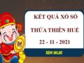 Dự đoán kết quả XSTTH ngày 22/11/2021 thứ 2