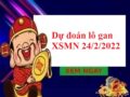 Dự đoán lô gan KQXSMN 24/2/2022 thứ 5