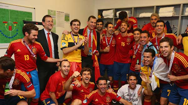 khép lại chiến thắng đậm đà với tỉ số 4-0 cho đội tuyển Tây Ban Nha