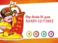 Dự đoán lô gan XSMN 12/7/2022 hôm nay