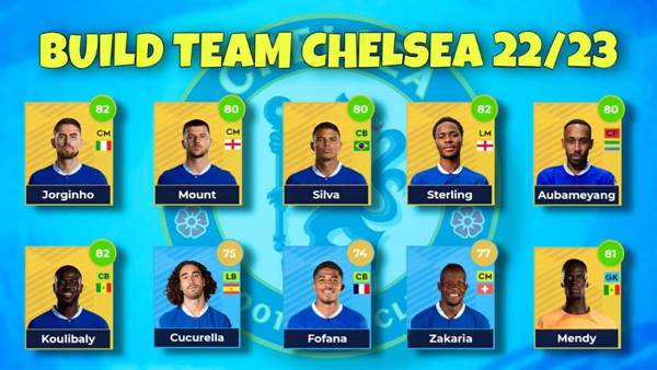 Xây dựng đội hình Chelsea FO4