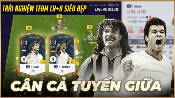 Ruud Gullit - Ballack là tiền vệ hay nhất FO4