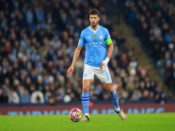 Bóng đá Anh: Ruben Dias đã trở lại cùng Man City