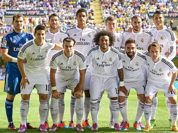 Đội hình Real Madrid 2015 gồm những ngôi sao nào?