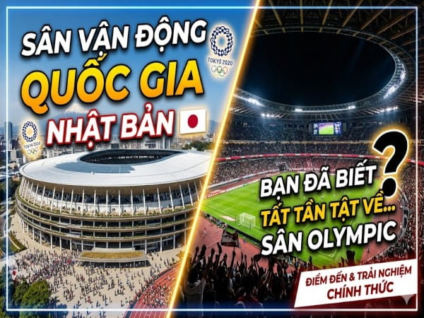 Sân vận động quốc gia Nhật Bản, biểu tượng xứ mặt trời mọc